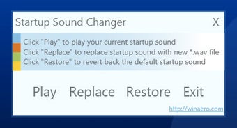 Startup Sound Changer 开机音乐修改器